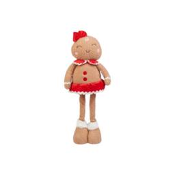 Garden Greatness Standing Festive Gingerbread Girl in Brown - Size: 1 Pack - thumbnail 2