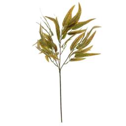 Lemon Pavilion Furniture and Decor Variegated Long Leaf Eucalyptus Spray Artificial Flower in Green - thumbnail 1