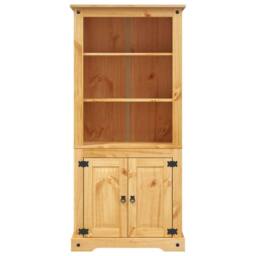Berkfield Home Cupboard Mexican Pine Corona Range 80x40x170 cm in Brown - Size: 80 x 40 x 170 cm - thumbnail 4