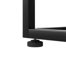 Levede Console Hall Table Slim Entryway Hallway Table Display Shelf in Brown - thumbnail 7