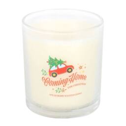 Something Different Coming Home for Christmas Spiced Berry Scented Candle in White - thumbnail 3
