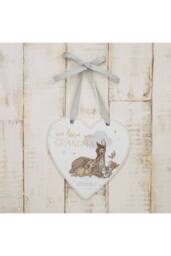 KDMD Disney Magical Beginnings Bambi Plaque - Grandma in White - thumbnail 1