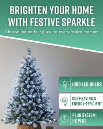 Globrite Cool White Fairy Lights 100m 1000LED String Lights for Indoor & Outdoor Decoration - thumbnail 2