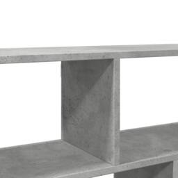Berkfield Home Wall Shelf Concrete Grey 100x25x50 cm Engineered Wood - Size: 100 x 25 x 50 cm - thumbnail 8