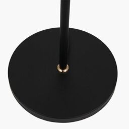 Ruma Elegant 6 Bulb Orb Retro Light Art Deco Retro Tall Metal Floor Light in Black - thumbnail 5