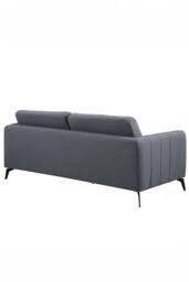 More4Homes Oslo Modern Scandi Style Fabric Living Room 3 Seater Sofa in Dark Grey - thumbnail 4