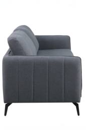 More4Homes Oslo Modern Scandi Style Fabric Living Room 3 Seater Sofa in Dark Grey - thumbnail 3