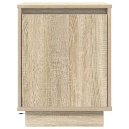 Berkfield Home Bedside Cabinet with LED Lights¬†Sonoma Oak 38x34x50 cm - Size: 38 x 34 x 50 cm - thumbnail 6