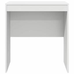 Berkfield Home Elegant Writing Desk White Engineered Wood 70 x 50 x 76 cm Writin - thumbnail 5