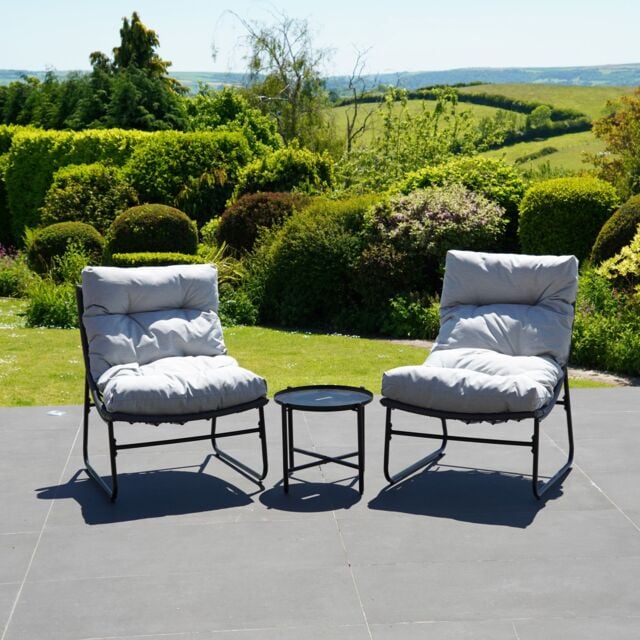 Artemis Home Chantal 3 Piece Patio Set in Grey - image 1
