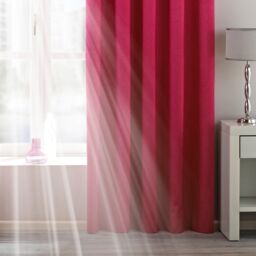 Essentials Twilight Thermal Blackout Eyelet Curtains in Pink - Size: 229 cm width x 137 cm drop - thumbnail 3