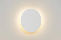 Lucide 'EKLYPS' Non Dimmable Stylish Modern Indoor Decorative LED Wall Light in White - thumbnail 5