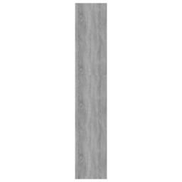 Berkfield Home Book Cabinet/Room Divider Concrete Grey 60x30x166 cm Engineered Wood - Size: 60 x 30 x 166 cm - thumbnail 6
