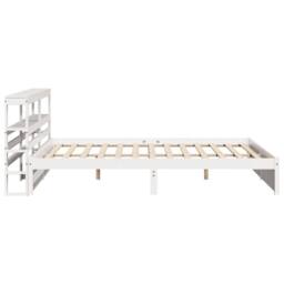Berkfield Home Bed Frame with Headboard without Mattress White 180x200 cm Super King - thumbnail 7