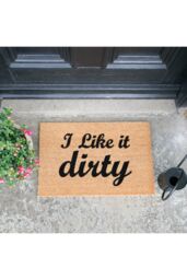 Artsy Mats I Like It Dirty Doormat - Regular 60x40cm in Black - Size: 40 cm x 60 cm - thumbnail 3