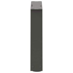 Berkfield Home Dining Table Legs V-Shape 2 pcs Anthracite 40x(30-31.3) cm Steel in Black - thumbnail 6