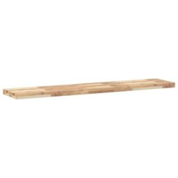 Berkfield Home Table Top 120x30x4 cm Rectangular Solid Wood Acacia in Brown - Size: 120 x 30 x 4 cm - thumbnail 5