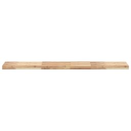 Berkfield Home Table Top 120x30x4 cm Rectangular Solid Wood Acacia in Brown - Size: 120 x 30 x 4 cm - thumbnail 4
