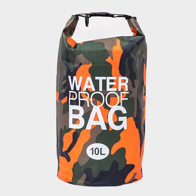 Leaper 15L Double Strap Multifunctional Outdoor Sports PVC Waterproof Backpack in Orange - image 1