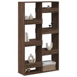 Berkfield Home Room Divider Brown Oak 100x33x175 cm Engineered Wood - Size: 100 x 33 x 175 cm - thumbnail 1