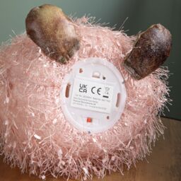 Samuel Alexander 30cm Christmas Female Gonk with LED Light - Pink Hat - thumbnail 7