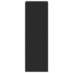 Berkfield Home Highboard Black 40x41x124 cm Engineered Wood - Size: 40 x 41 x 124 cm - thumbnail 5