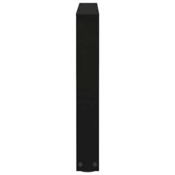 Berkfield Home Modern Dining Table Legs V-Shape 2 pcs Black 60x(42-43.3) cm Steel - thumbnail 6