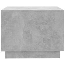 Berkfield Home Coffee Table Concrete Grey 55x55x43 cm Engineered Wood - Size: 55 x 55 x 43 cm - thumbnail 6