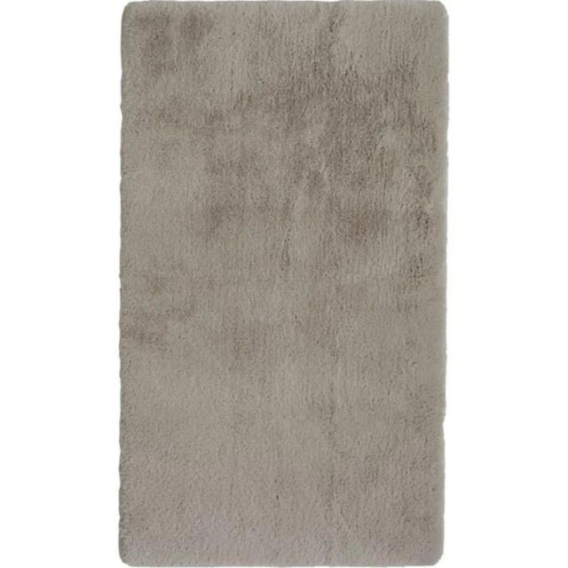 THE RUGS Luxury Soft Feel Faux Fur in Natural in Light Brown - Size: 70 cm x 90 cm - image 1