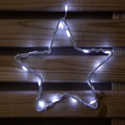 Samuel Alexander 1.2 x 1.1m Christmas Window Curtain Light with 327 Cool White LEDs - thumbnail 7