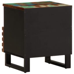 Berkfield Home Bedside Cabinets 2 pcs 40x33x46 cm Solid Wood Reclaimed in Brown - Size: 40 x 33 x 46 cm - thumbnail 6