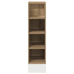 Berkfield Home Bottom Cabinet Artisan Oak 20x44, 5x81, 5 cm Engineered Wood in Brown - thumbnail 4