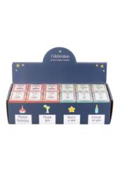 KDMD 24 Glass Celebration Charms Set for Party Favours Display - thumbnail 2