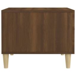 Berkfield Home Coffee Tables 2 pcs Brown Oak 50x50x40 cm Engineered Wood - Size: 50 x 50 x 40 cm - thumbnail 9