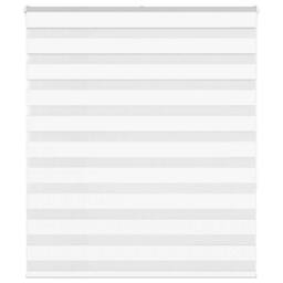 Berkfield Home Zebra Blind White 125x150 cm Fabric Width 120.9 cm Polyester - thumbnail 2