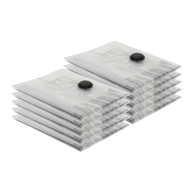 Harbour Housewares Vacuum Storage Bags - Large (60 x 80cm) - Grey - Pack of 10 - image 1