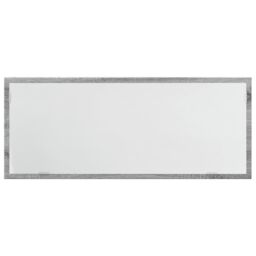 Berkfield Home LED Bathroom Mirror Grey Sonoma 100x8.5x37 cm Engineered Wood - thumbnail 6