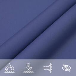 Berkfield Home Sunshade Sail Oxford Fabric Rectangular 3x6 m Blue - thumbnail 5