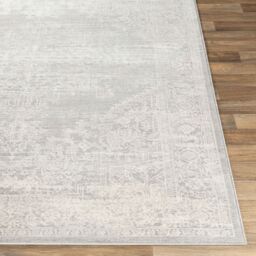 Livabliss Roma-Vintage Off-White Grey Charcoal Traditional Boho Living Dining Bedroom Rug - Size: 160 cm x 215 cm - thumbnail 5