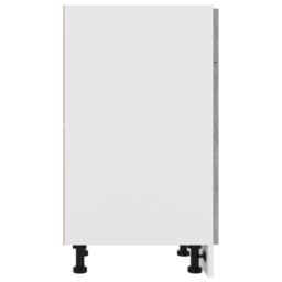 Berkfield Home Drawer Bottom Cabinet Concrete Grey 50x46x81.5 cm Engineered Wood - thumbnail 8