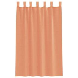 Berkfield Home Voile Curtains with Loops 2 pcs Terracotta 140x175 cm - thumbnail 4