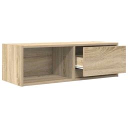 Berkfield Home TV Cabinets 2 pcs Sonoma Oak 80x31x25.5 cm Engineered Wood in Brown - thumbnail 5