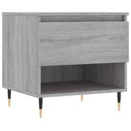 Berkfield Home Modern Coffee Tables 2 pcs Grey Sonoma 50x46x50 cm Engineered Wood - Size: 50 x 46 x 50 cm - thumbnail 5