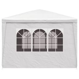 Berkfield Home Party Tent 3x3 m White - thumbnail 4