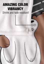 Cartoon Network We Bare Bears Selfie Silky Touch Super Soft Throw Blanket 152 X 127 cm in White - thumbnail 4
