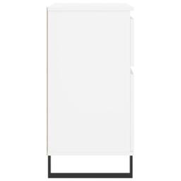 Berkfield Home Sideboard White 60x35x70 cm Engineered Wood - Size: 60 x 35 x 70 cm - thumbnail 7