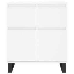 Berkfield Home Sideboard White 60x35x70 cm Engineered Wood - Size: 60 x 35 x 70 cm - thumbnail 5