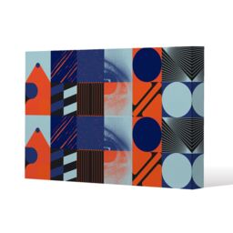 Benjamin Tate Design Deconstructed postmodern inspired artwork (Canvas Print) / 61 x 91 x 4cm in Natural - Size: 61 x 91 x 4 cm - thumbnail 1