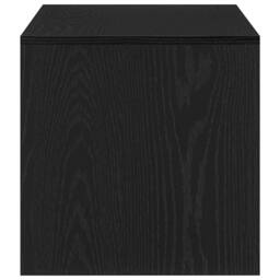Berkfield Home TV Cabinet Black Oak 100x40x40 cm Engineered Wood - Size: 100 x 40 x 40 cm - thumbnail 6