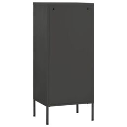 Berkfield Home Storage Cabinet Anthracite 42.5x35x101.5 cm Steel in Black - thumbnail 5